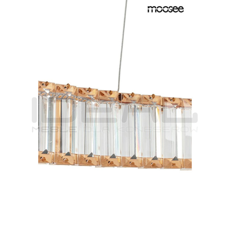 Lampa wisząca glamour LIBERTY 80 złota