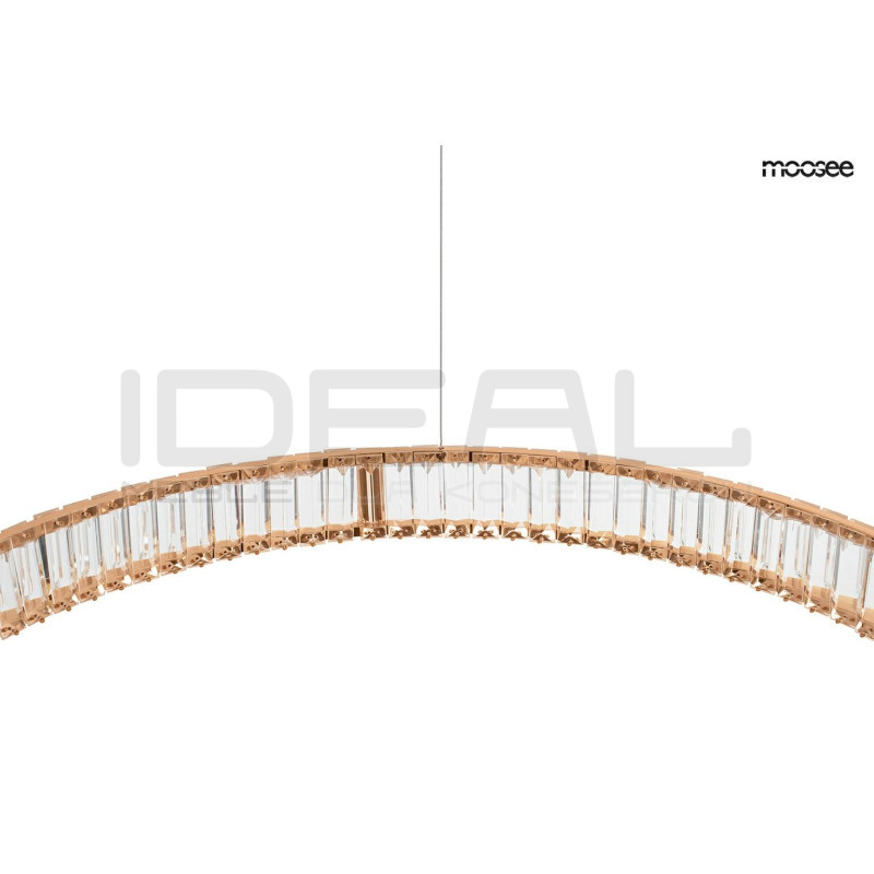 Lampa wisząca glamour LIBERTY 80 złota