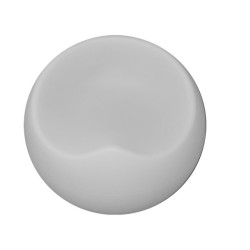 Świecąca OGRODOWA PUFA APPLE M LED RGBW 16 KOLORÓW 65 CM