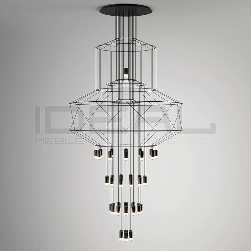 Lampa designerska wisząca linea 43 XL 150