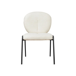 Tapicerowane Krzesło Designerskie Fantasy Dimmity Boucle