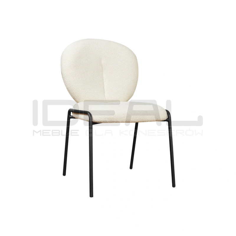 Tapicerowane Krzesło Designerskie Fantasy Dimmity Boucle