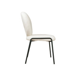 Tapicerowane Krzesło Designerskie Fantasy Dimmity Boucle