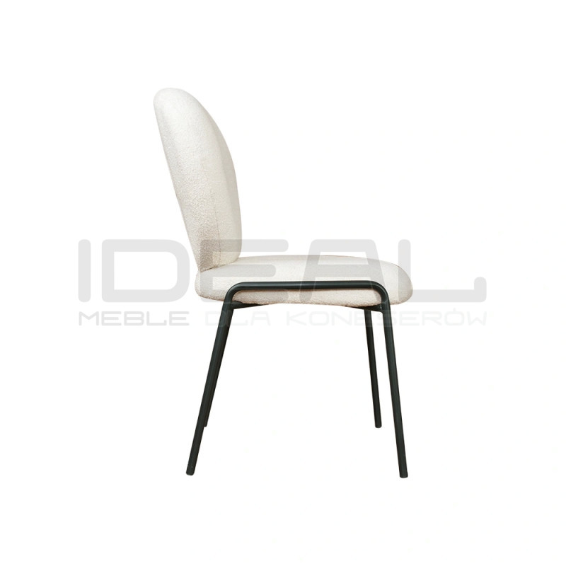 Tapicerowane Krzesło Designerskie Fantasy Dimmity Boucle