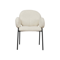 Tapicerowany Fotel Designerski Fantasy Dimmity Boucle