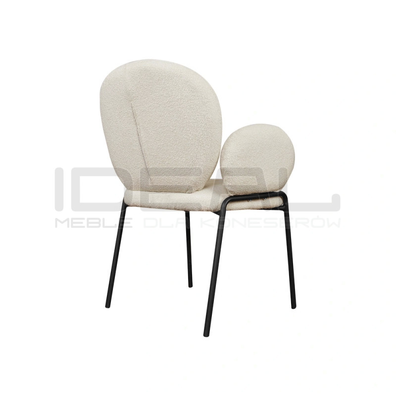 Tapicerowany Fotel Designerski Fantasy Dimmity Boucle