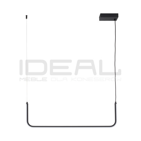 LAMPA WISZĄCA czarna MINIMA-1 LED 80