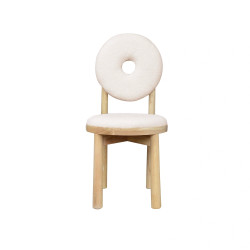 Tapicerowane Krzesło Designerskie Fantasy Cambric Plusz