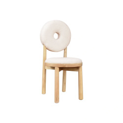 Tapicerowane Krzesło Designerskie Fantasy Cambric Plusz