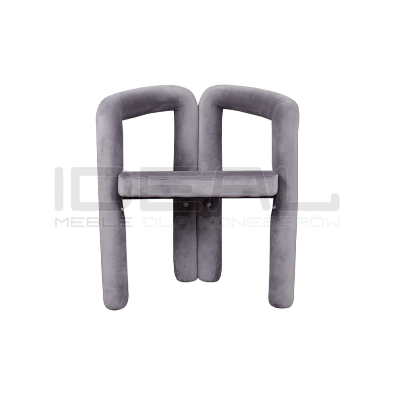 Tapicerowane Krzesło Designerskie Fantasy Letitia nietypowy kształt