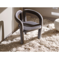 Tapicerowane Krzesło Designerskie Fantasy Letitia nietypowy kształt