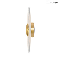 Okrągły Kinkiet ONDA złoty