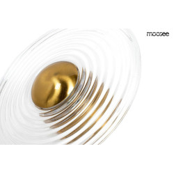 Okrągły Kinkiet ONDA złoty