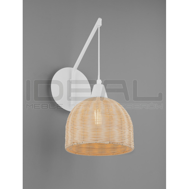 kinkiet boho Summer rattan naturalny