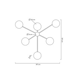 Kinkiet Shadow 6 czarny