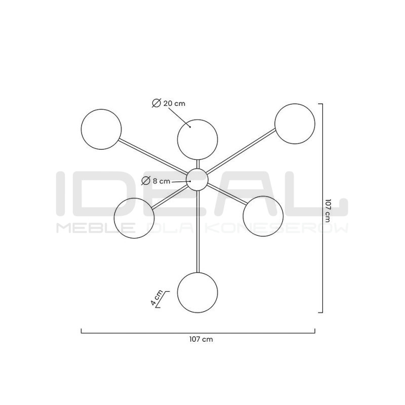 Kinkiet Shadow 6 czarny