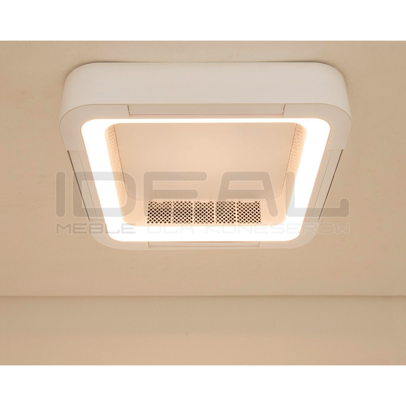 Lampa sufitowa z wentylatorem FANLIGHT plafon biały