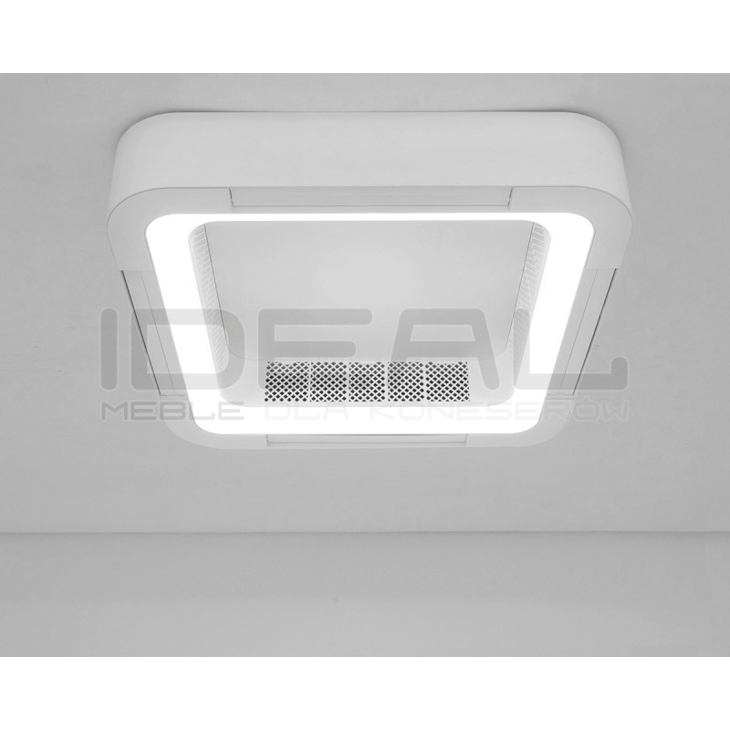 Lampa sufitowa z wentylatorem FANLIGHT plafon biały