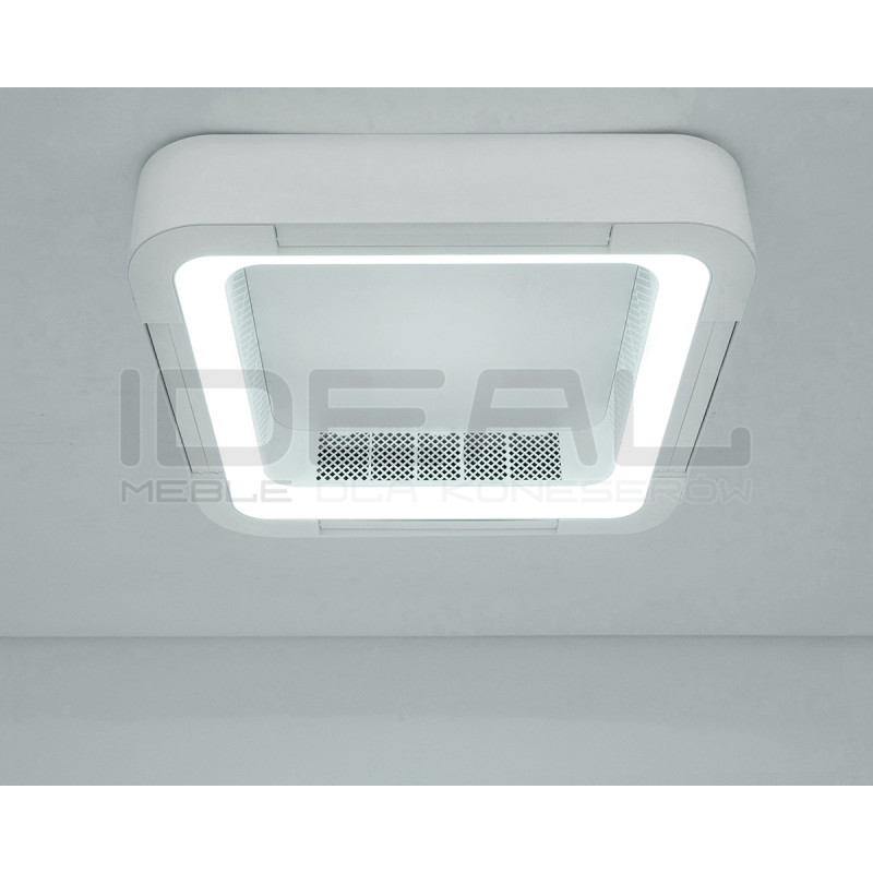 Lampa sufitowa z wentylatorem FANLIGHT plafon biały