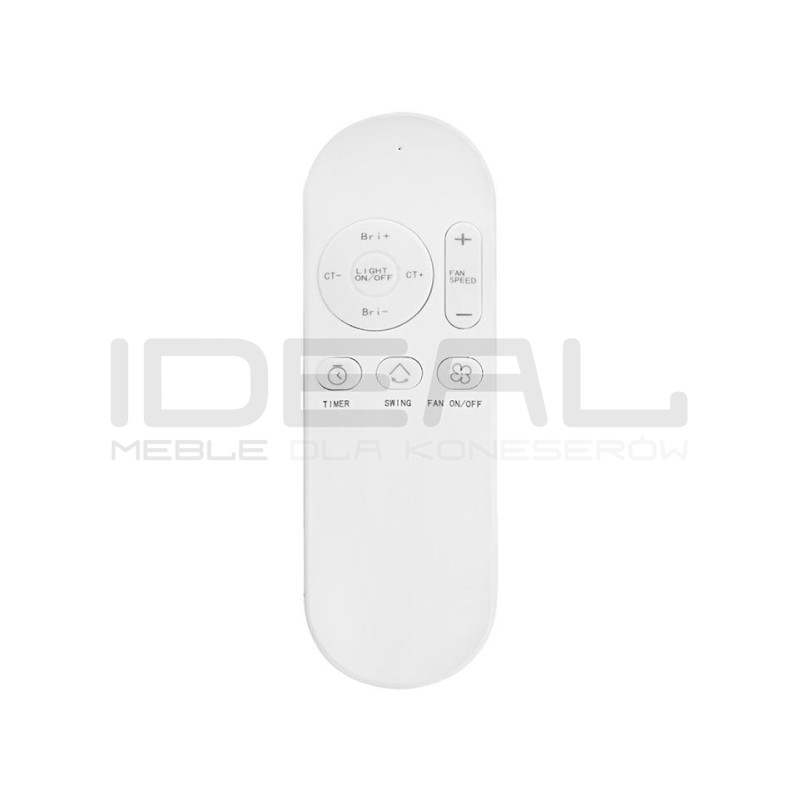 Lampa sufitowa z wentylatorem FANLIGHT plafon biały