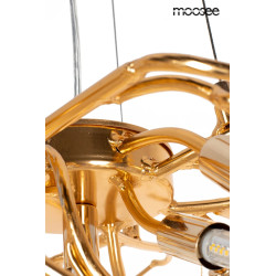 Lampa wisząca glamour RIVIERA 80 jemioła złota