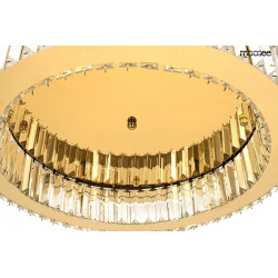 Kryształowy Plafon BORRA lampa sufitowa 50 złota