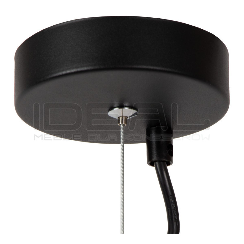 Betonowa lampa wisząca Bat żółta