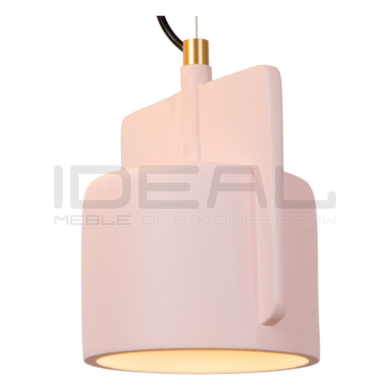 Betonowa lampa wisząca Bat potrójna kolorowa