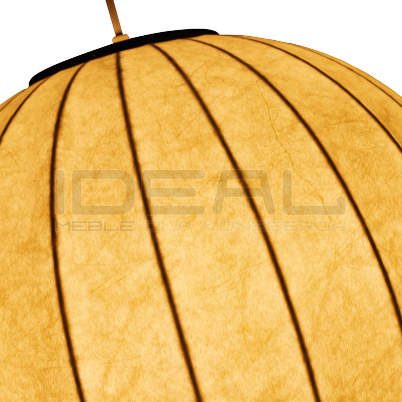 LAMPA WISZĄCA SILK BIAŁA 30 z jedwabiu