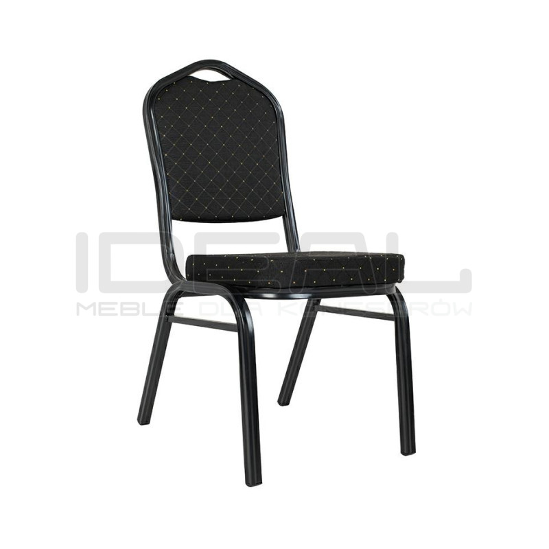 Krzesło bankietowe HERON czarne