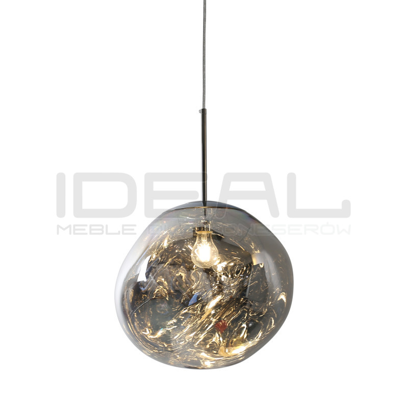 Lampa Wisząca Fusion Glam 28 srebrna