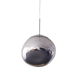 Lampa Wisząca Fusion Glam 28 srebrna