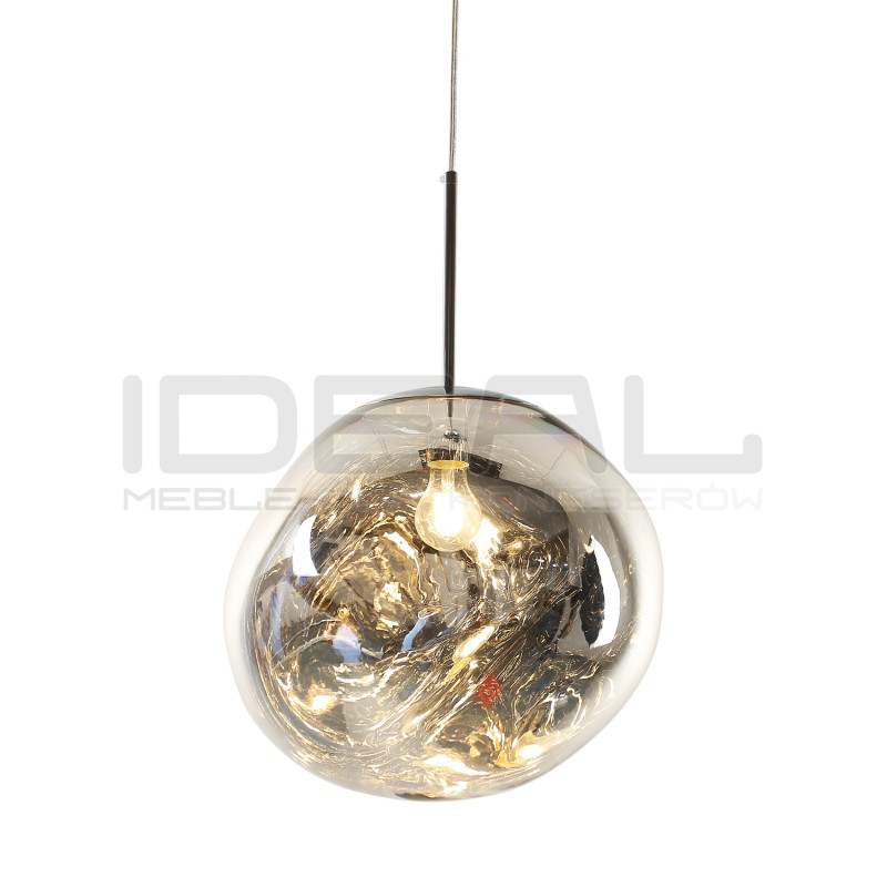 Lampa Wisząca Fusion Glam 38 srebrna