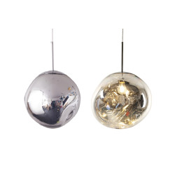 Lampa Wisząca Fusion Glam 28 srebrna