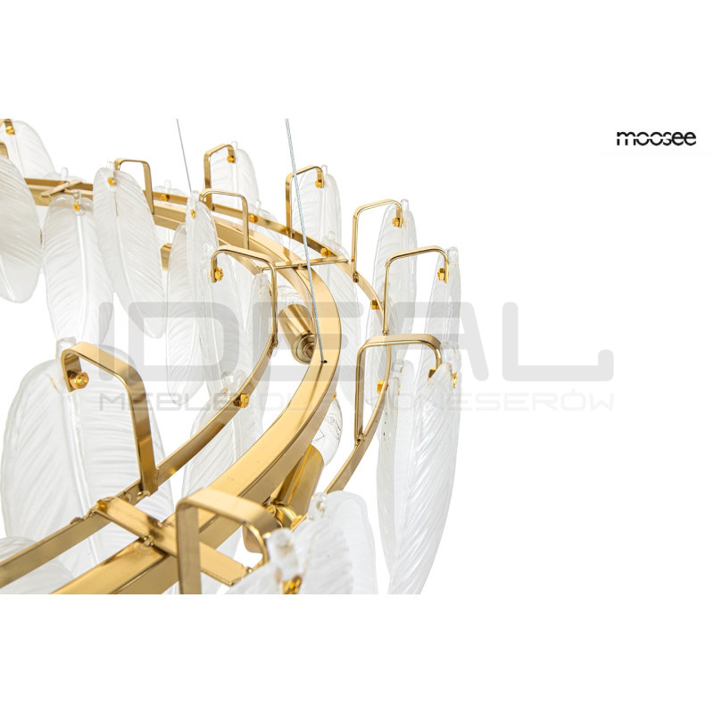 Lampa wisząca glamour ROCH 60 złota