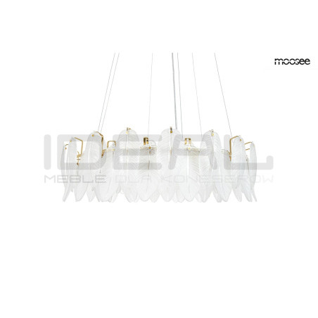 Lampa wisząca glamour ROCH 60 złota