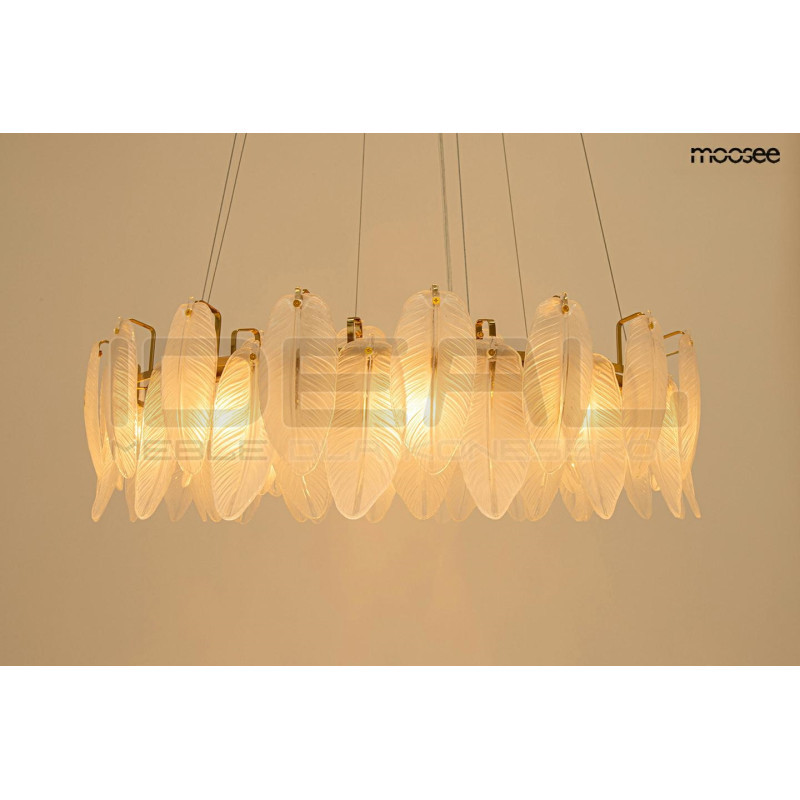 Lampa wisząca glamour ROCH 100 złota