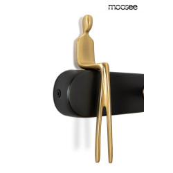 Kinkiet BOY TUBE czarny lewy/prawy