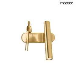 Kinkiet BOY TUBE złoty lewy/prawy