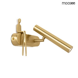 Kinkiet BOY TUBE złoty lewy/prawy