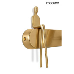 Kinkiet BOY TUBE złoty lewy/prawy