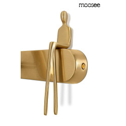 Kinkiet BOY TUBE złoty lewy/prawy