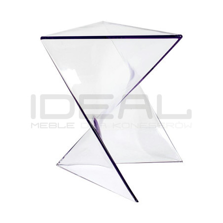 Stolik ZIK transparentny