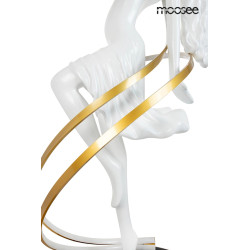 Lampa podłogowa DANCING QUEEN biała