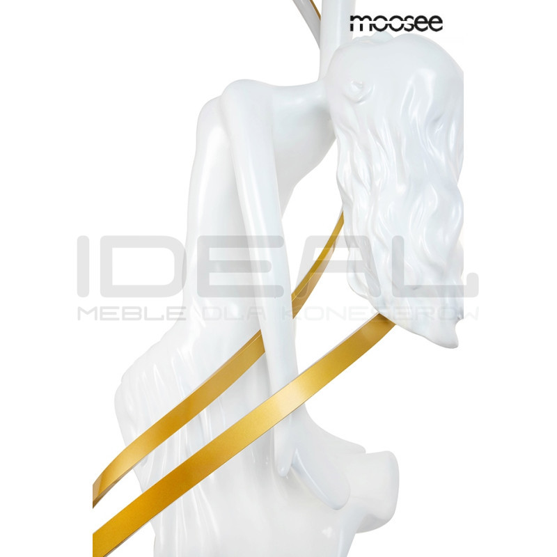 Lampa podłogowa DANCING QUEEN biała