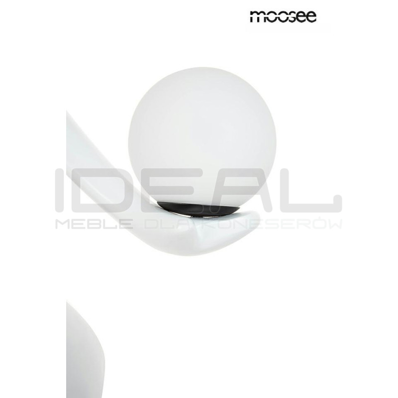 Lampa podłogowa DANCING QUEEN biała