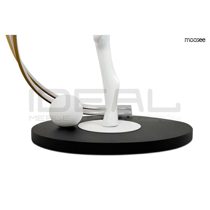 Lampa podłogowa DANCING QUEEN biała