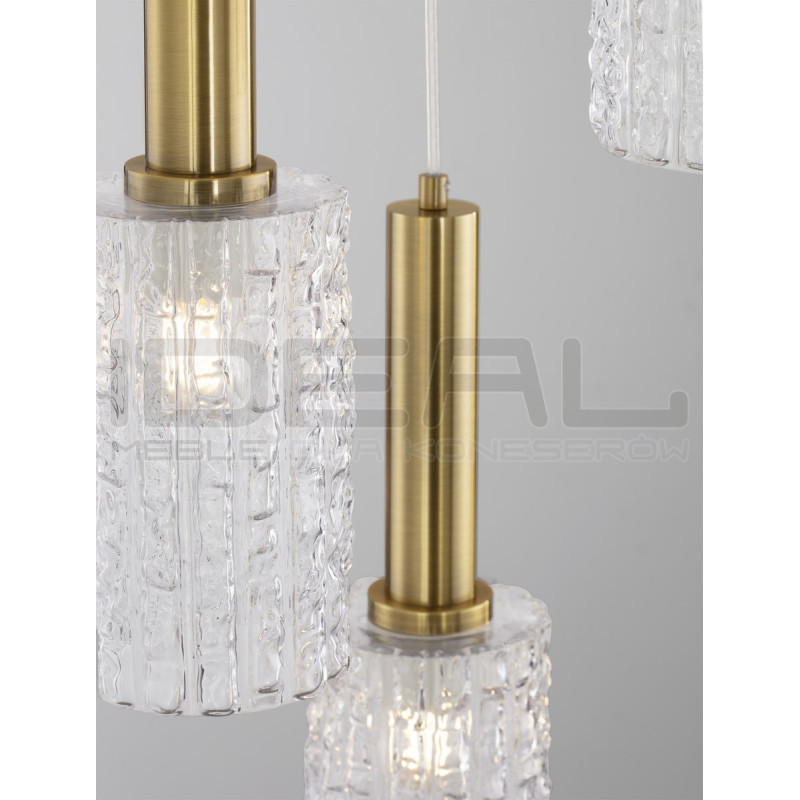 Lampa wisząca Froz 3 złota