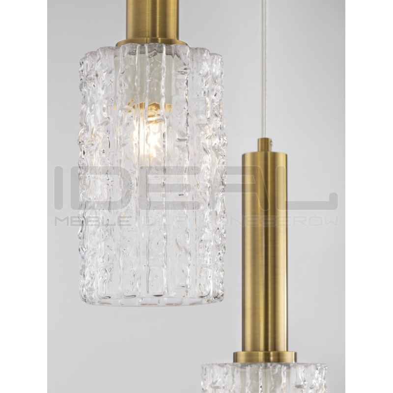 Lampa wisząca Froz 3 złota