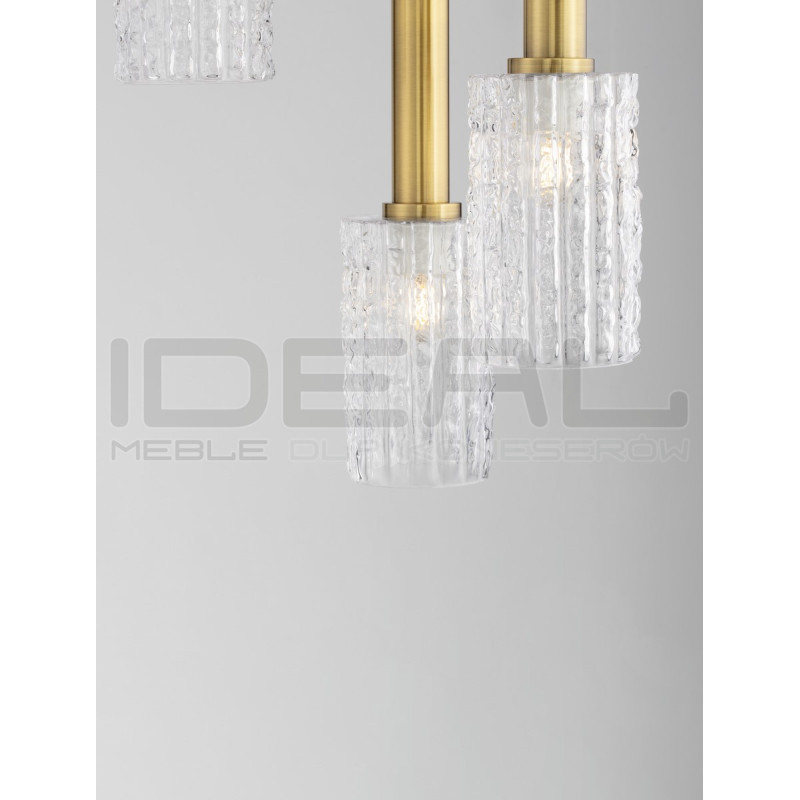 Lampa wisząca Froz 5 złota